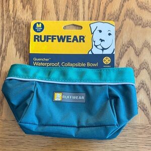 RuffWear Blue Collapsible Pet Bowl